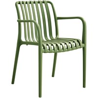 Woodlodge Olive Cara Outdoor Garden Dining Chair (CARDINCHOL)