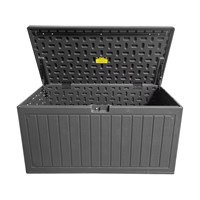 Woodlodge Titan Outdoor Garden Storage Box 300Ltr Black (TITANBK300)