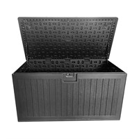Woodlodge Titan Outdoor Garden Storage Box 565Ltr Black (TITANBK565)