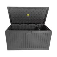 Woodlodge Titan Outdoor Garden Storage Box 870Ltr Black (TITANBK870)