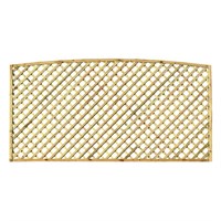 Zest 4 Leisure Hillside Bowtop Diamond Trellis 1.830m x 0.80m/0.90m Zest (00322)