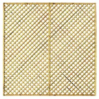 Zest 4 Leisure Hillside Diamond Trellis 1.83 x 1.83m (00424)