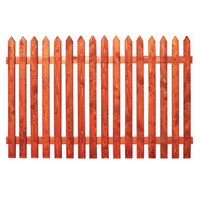 Zest 4 Leisure Old Sawn Picket fence 6ft x 2ft (00509)