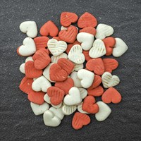 Zoon Biscuit Bakes Strawberry Hearties 400g Dog Treats (8006051)