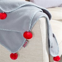 Zoon Grey Plaid Comforter Pet Blanket 100 x 110cm (8002134)