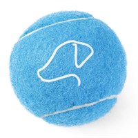 Zoon Squeaky Pooch 6.5cm Tennis Balls - 3pk Dog Toy (8004011)