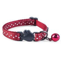 Zoon WonderLust Red Polka Cat Collar (8043003)