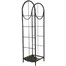 Panacea Black Vertical Log Bin with Pullout Tray (15232)