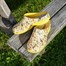 Backdoorshoes Lemon Daisy Women's Garden & Leisure Clogs