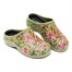 Backdoorshoes Poppy Explosion Women's Garden & Leisure Clogs