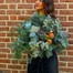 Christmas Tree Farm Festive Hand Tied Bouquet