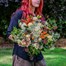 Cottage Warmth Festive Hand Tied Bouquet
