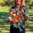 December Sunset Festive Hand Tied Bouquet
