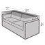 Garland 2-3 Seater Large Garden Furntiure Sofa Cover Black (W1666)