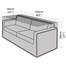 Garland 2 Seater Large Garden Furntiure Sofa Cover Black (W1658)