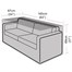 Garland 2 Seater Small Garden Furntiure Sofa Cover Black (W1654)