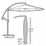 Garland Cantilever Garden Parasol Cover Black (W1456)