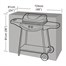 Garland Medium Classic Barbecue Garden Cover Black (W1312)