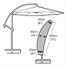 Garland Small Sail Garden Parasol Cover Black (W1458)