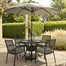 Hartman Avebury Antique Moss 4 Seat Round Outdoor Garden Furniture Dining Set