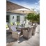 Hartman Heritage Beech 8 Seat Elliptical Outdoor Garden Furniture Dining Set With Lazy Susan