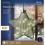 Kaemingk 20cm Micro LED Light Up Hanging Green Christmas Star (9487599)