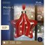 Kaemingk 20cm Micro LED Light Up Hanging Red Christmas Star (9489445)