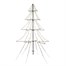 Kaemingk 300cm LED Light Up Christmas Tree Shape with 600 Warm White LEDs (500105)