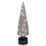 Kaemingk 39cm Anthracite Light Up Standing Christmas Tree Table Decoration (9489838)