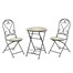 Kaemingk Athens Steel Outdoor Garden Furniture Bistro Set