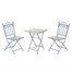 Kaemingk Sorrento Steel Outdoor Garden Furniture Bistro Set