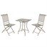 Kaemingk Toulouse Steel Outdoor Garden Furniture Bistro Set