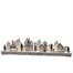 Konstsmide Light Up Wooden Christmas Silhouette Village With 10 Warm White LEDs (3264-210EE)