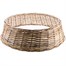 Longacres Woven Wicker Round Large Christmas Tree Skirt - Natural
