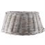 Christmas Tree Wicker Skirt, Woven Wicker & White Wash