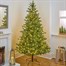 National Tree 2.25m (7.5ft) Hartford Fir Pre Lit Artificial Christmas Tree (PEHRT-307LB-75)