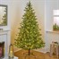 National Tree 2m (6.5ft) Hartford Fir Pre Lit Artificial Christmas Tree (PEHRT-307LB-65)