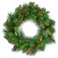 National Tree 60cm (2ft) Berry & Cone Artificial Christmas Wreath (ED2-13-24W)