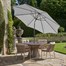 Pacific Lifestyle Luna Grey 3m Riva Round Garden Parasol (7104C)