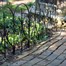Panacea Scroll & Finial Garden Edge - Black (87405)
