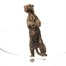 Potty Feet Decorative Pot Feet -  Antique Bronze Meerkat (PB0013)