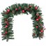 Premier 1.8m (6ft) Red Bauble & Pine Cone Artificial Christmas Garland (SST2106R-180)