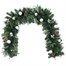 Premier 1.8m (6ft) Silver Bauble & Pine Cone Artificial Christmas Garland (SST2106S-180)