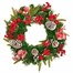Premier 50cm Holly Ribbon Artificial Christmas Wreath (DF257099)