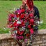 Scarlett Tidings Festive Hand Tied Bouquet