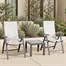 Supremo Milan In-Between Reclining Outdoor Garden Furniture Set