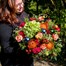 The Rockin' Retro Festive Hand Tied Bouquet