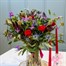 Thinking Out Loud Valentine's Day Hand Tied Floral Bouquet