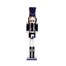 Three Kings Nutcracker Navy & Silver Christmas Decoration XL - Drummer (2538061)