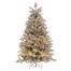 Tree Classics 2.1m (7ft) Lexington Flocked Pre Lit Artificial Christmas Tree (H84-3455-917SLY)